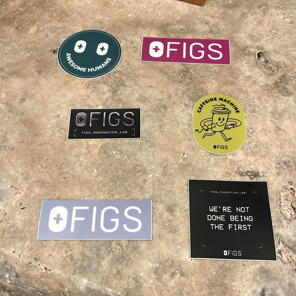 6 Figs Stickers